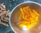 લીલી હળદરનું શાક (Raw Turmeric Shak Recipe in Gujarati) રેસીપી સ્ટેપ1ફોટો