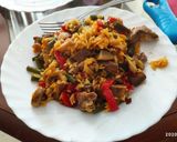 Foto del paso 6 de la receta Arroz con ternera y vegetales