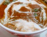 A picture of step 9 of Dal Makhani.