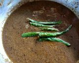 A picture of step 7 of Mirchi Ka Salan.