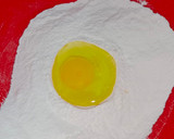 A picture of step 1 of Triple Layer Beef Bread.
