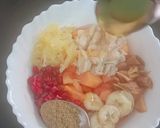 A picture of step 2 of Rainbow No-Sugar Fruit Bowl.