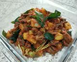 Foto langkah ke 3 dari resep Tumis Kerang Asam Sunti.