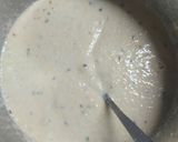 A picture of step 3 of Dahi vade.