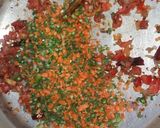 A picture of step 3 of Tadka Veggie Maggi Masala.