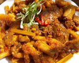 Hình bước làm 3 của món Chân gà kho sả nghệ