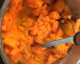 Foto del paso 2 de la receta: Puré de boniato y calabaza