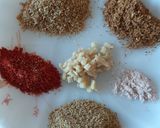 A picture of step 3 of Black chana chaat.