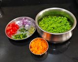 A picture of step 2 of Green Peas Healthy pancake / Chilla.
