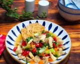 Foto langkah ke 4 dari resep Cah Jamur ayam mixed sayuran.