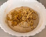 A picture of step 10 of Banana Sooji Cake.