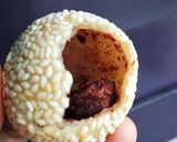 Foto langkah ke 5 dari resep ONDE-ONDE KOPONG isi kacang merah,enak bikin nagih.