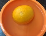 A picture of step 1 of Orange-y Carrot Cake #authormarathon.
