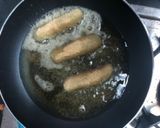 A picture of step 6 of Mango flavoured Chicken fingers with mango dip.