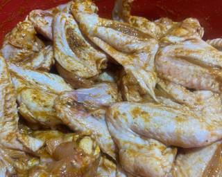 Sayap ayam bakar bara api - Step 2