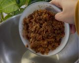 Gambar langkah 4 resipi Kerabu kerisik daging salai.