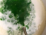 Puding Roti Pandan