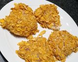Une image de l'étape 2 de Hamburger raclette crispy au poulet 😋.
