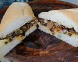 รูปขั้นตอนการทำที่ 8 ของ Philly Cheesesteak Sandwich