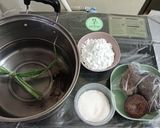 Foto langkah ke 4 dari resep 19. Kolak Biji Salak Ubi Orange.