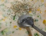 A picture of step 4 of Jain pasta.