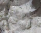 A picture of step 4 of Ranch Dressing Double Aloo Tikki Burger.