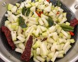 A picture of step 4 of Lauki (Bottlegourd) Stir Fry.