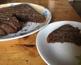 Une image de l'étape 4 de Gâteau aux noix miel et citron.