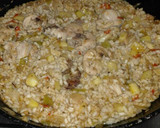 Foto del paso 6 de la receta: Arroz meloso de conejo y verduritas