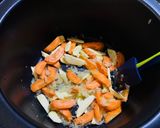 Varázslatos csillagtökleves recept fázis 3 fotója