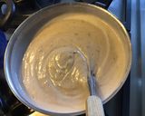 Une image de l'étape 2 de Flan à la crème de châtaignes maison.