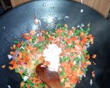 A picture of step 3 of Stir fry noodles.