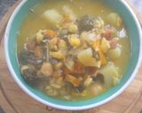 Foto del paso 5 de la receta: Garbanzos con tocineta y verduras a la Joha