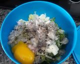Foto langkah ke 1 dari resep Bakwan udang ala diet #debm #keto.