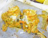 Foto del paso 3 de la receta: Merluza con brócoli y zanahoria en papillote