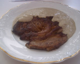 Foto del paso 4 de la receta: Entrecot plancha con salsa de setas al vino tinto