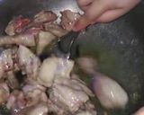 A picture of step 2 of Shahi white qorma.