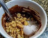 Foto del paso 1 de la receta: BROWNIE Relleno con Coco🥥y Maní...!