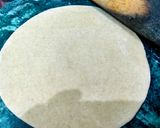 A picture of step 5 of Lachha paratha..