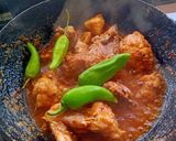 A picture of step 5 of Chicken karahi.