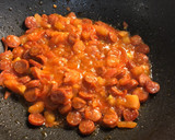 Foto del paso 4 de la receta: Chalupitas de chistorra y huevo