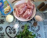 Pas rețetă Clătite umplute cu carne, la cuptor 1 fotografie
