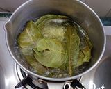 A picture of step 2 of Mango Leaf Tea.