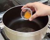 A picture of step 1 of Egg Masala Curry.