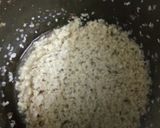 A picture of step 1 of Urad daal with Jowar roti.