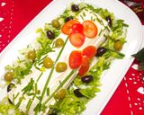 Foto del paso 5 de la receta: Arrollado de pan molde relleno de salmón ahumado y palmitos