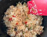 Foto langkah ke 4 dari resep Urab Sayur Bumbu Sangrai.
