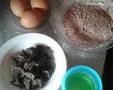 Foto langkah ke 1 dari resep Brownies kukus sederhana.