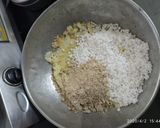 A picture of step 2 of Sabudana chat.
