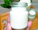 Hình bước làm 3 của món Sữa chua úp ngược ủ bằng nồi cơm điện